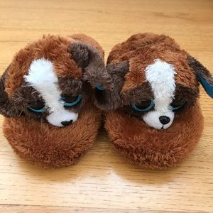 Ty Puppy Slippers 13/1